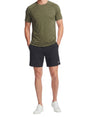 Image for Men's Plain Solid Sport Top,Olive