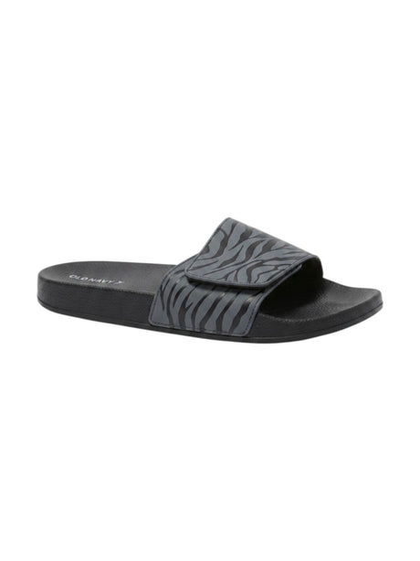 Image for Kids Boy's Printed Slippers,Black