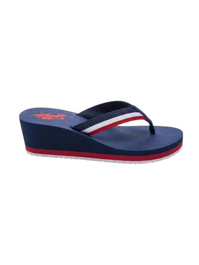 Image for Women's Colorblocked Slippers,Navy
