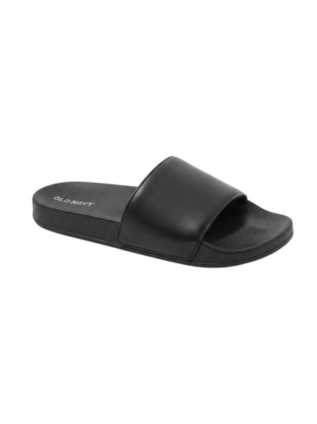 Image for Kids Boy's Plain Slippers,Black