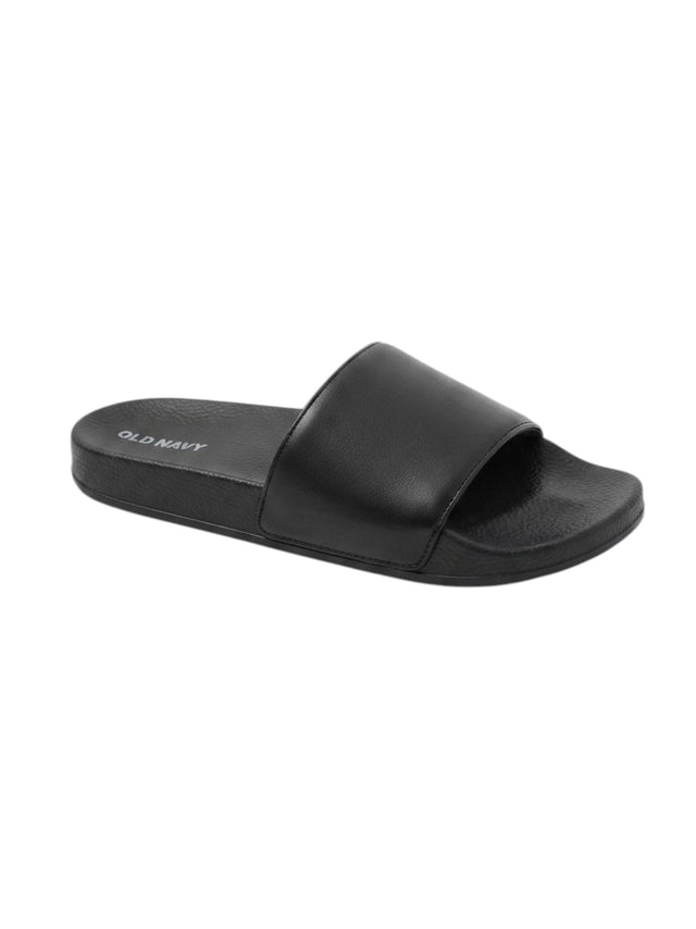 Image for Kids Boy's Plain Slippers,Black