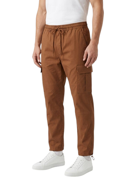 Image for Men's Plain Cargo Pant,Brown
