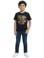 Image for Kids Boy's Printed Top,Black