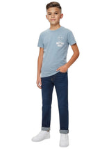 Image for Kids Boy's Printed Top,Light Dusty Blue