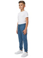Image for Kids Boy's Plain Cargo Pant,Dusty Blue