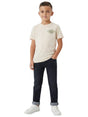 Image for Kids Boy's Printed Back Top,Beige