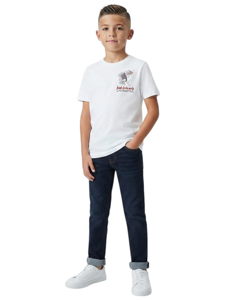 Image for Kids Boy's Printed Top,White