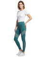 Image for Women's Colorblocked Legging,Dark Turquoise