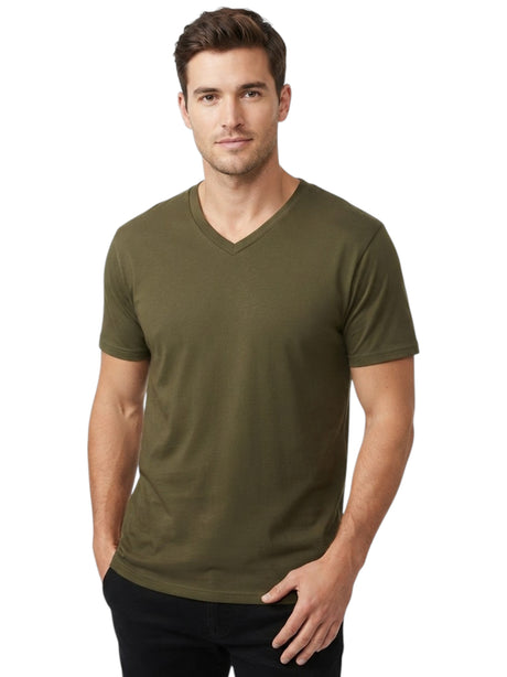 Image for Men's Plain Top,Olive