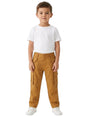 Image for Kids Boy's Plain Cargo Pant,Light Brown