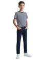 Image for Kids Boy's Striped Top,White/Navy