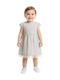 Image for Kids Girl's Striped Dress,Black/White