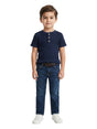 Image for Kids Boy's Textured Top,Navy
