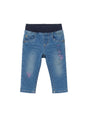 Image for Kids Girl's Printed Jeans,Blue