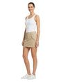 Image for Women's Plain Solid Skirt,Dark Beige