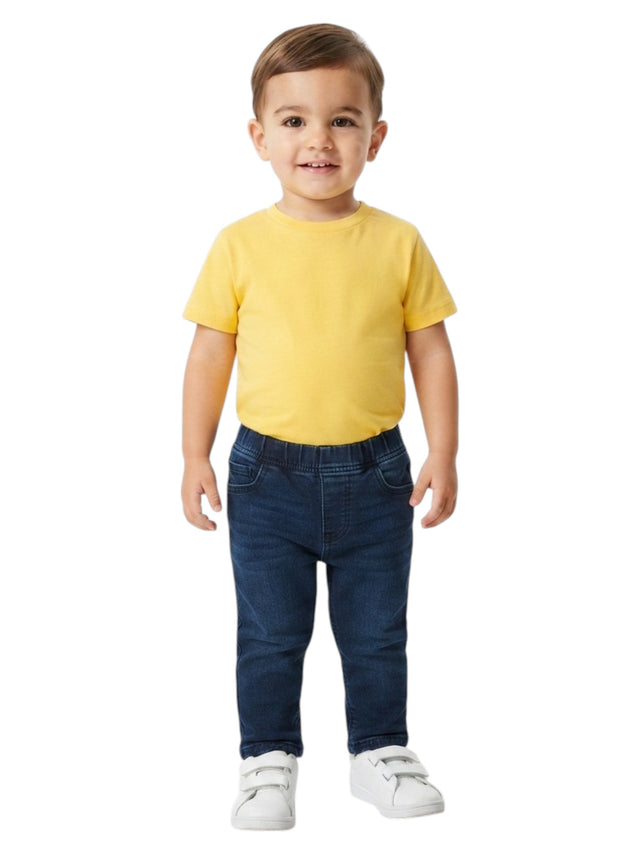 Image for Kids Boy's Plain Solid Top,Yellow