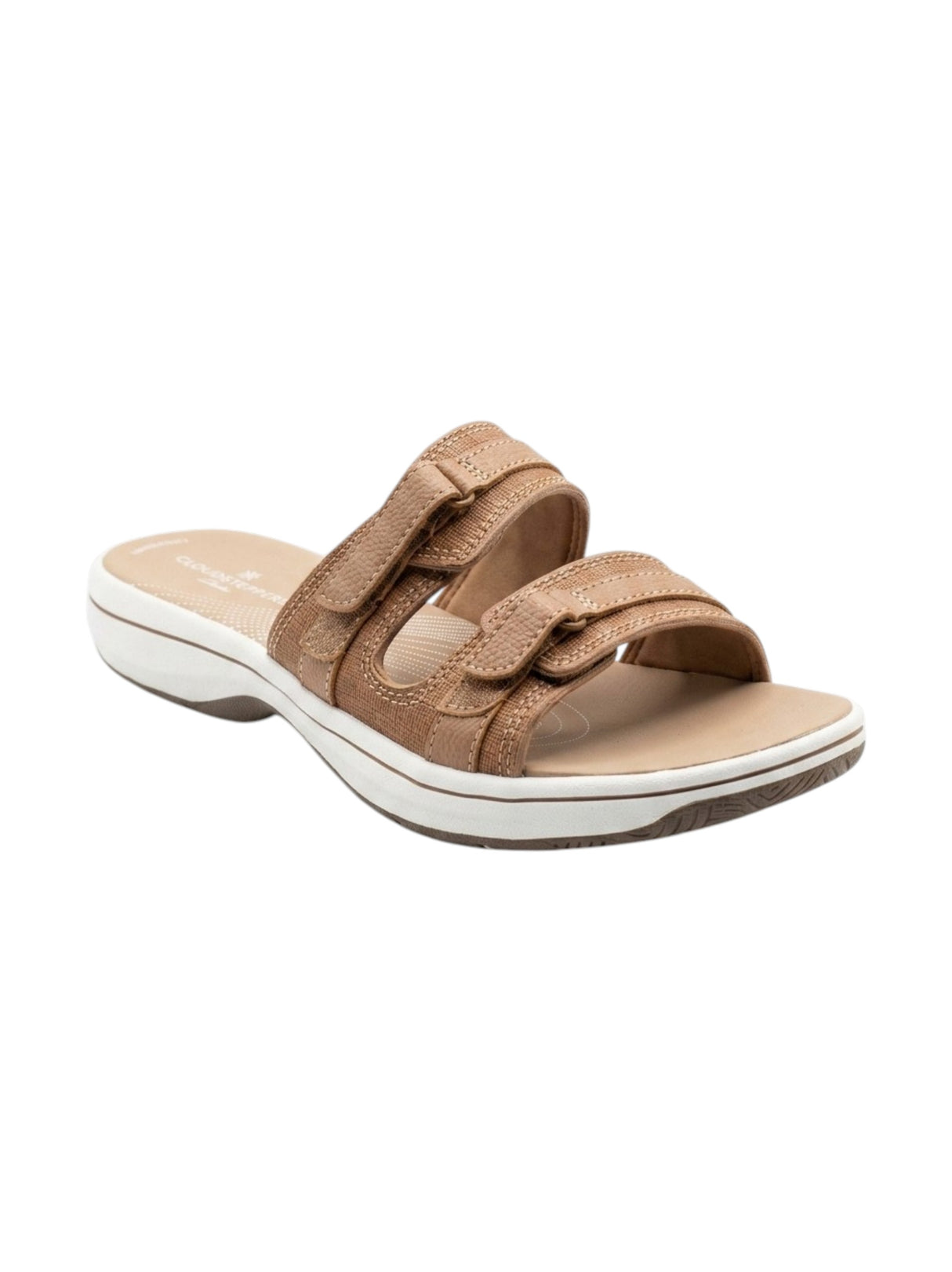 Image for Women's Plain Slippers,Light Brown