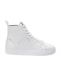 Image for Women's Plain Shoes High Top,White