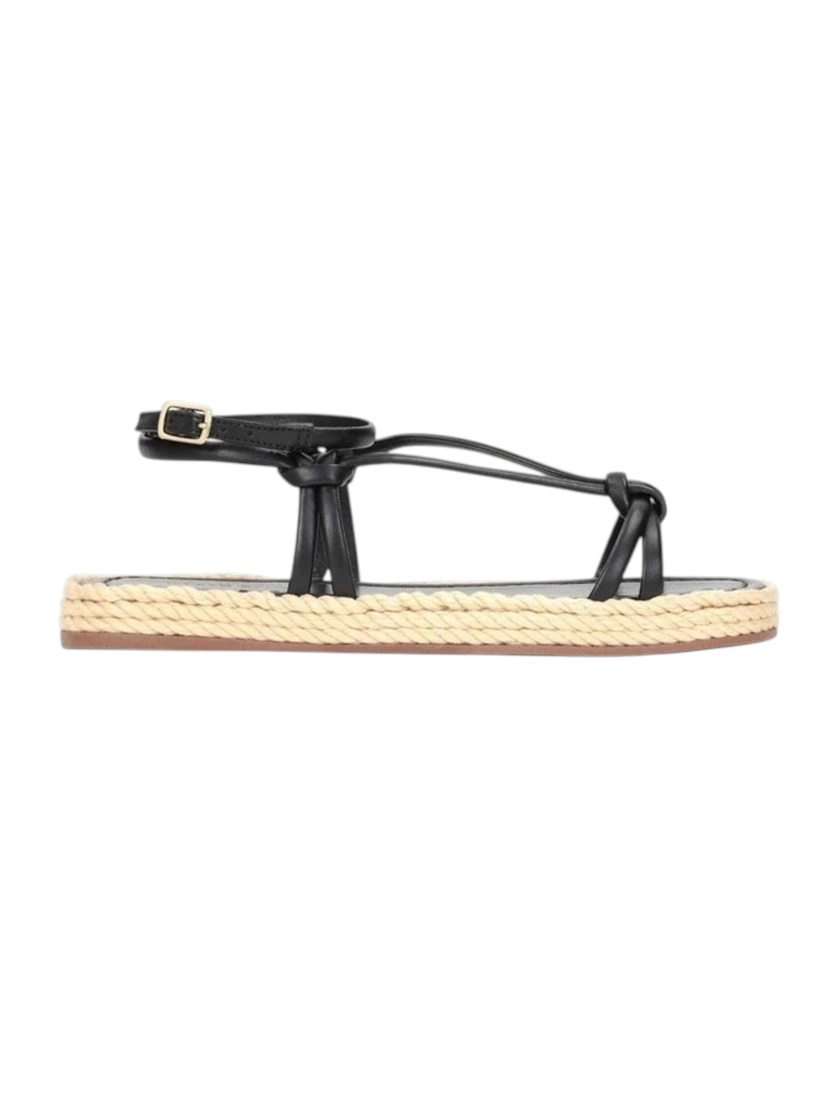Image for Women's Plain Espadrille Sandals,Black
