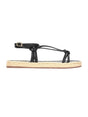 Image for Women's Plain Espadrille Sandals,Black