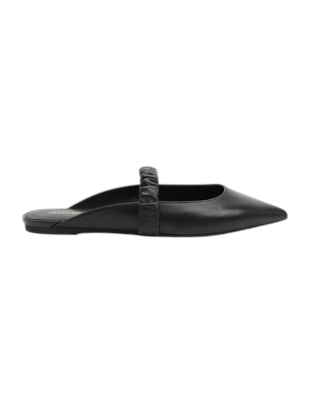 Image for Women's Plain Raleigh Flex Flats Shoes,Black