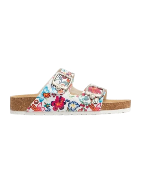 Image for Women's Floral Printed Slippers,Multi