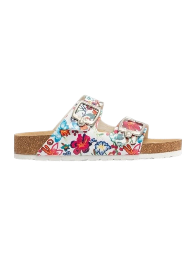 Image for Women's Floral Printed Slippers,Multi