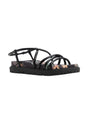 Image for Women's Floral Printed Sandals,Black