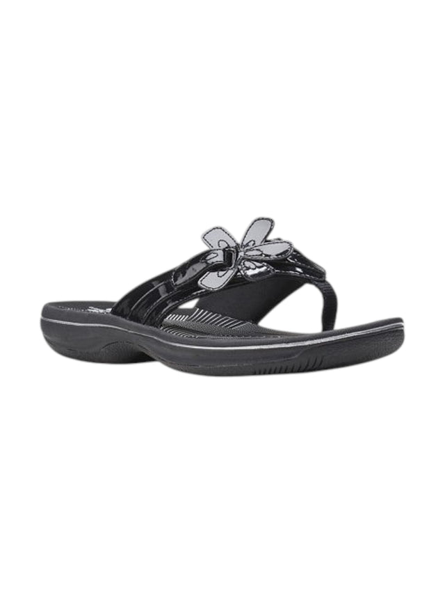 Image for Women's Plain Slippers,Black