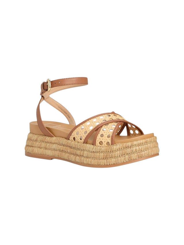 Image for Women's Textured Sandals,Brown