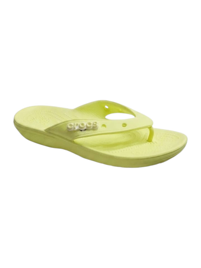 Image for Women's Logo Patched Slippers,Yellow