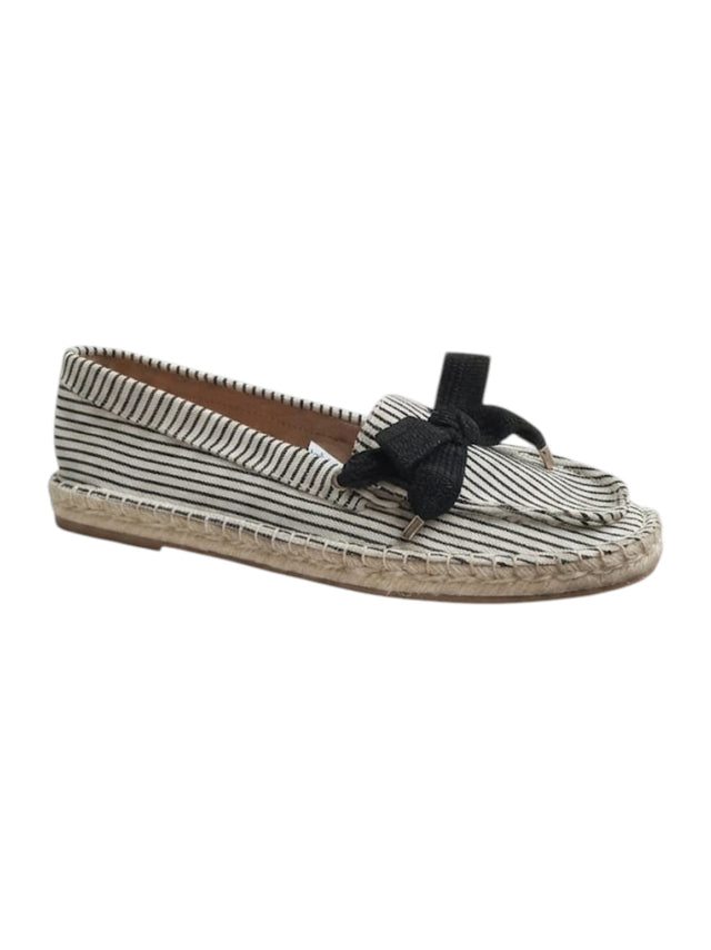 Image for Women's Striped Shoes,Black/Beige