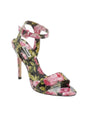 Image for Women's Floral Printed Heeled Shoes,Multi