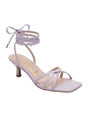 Image for Women's Plain Heeled Shoes,Lilac