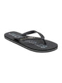 Image for Men's Logo Patched Slippers,Black