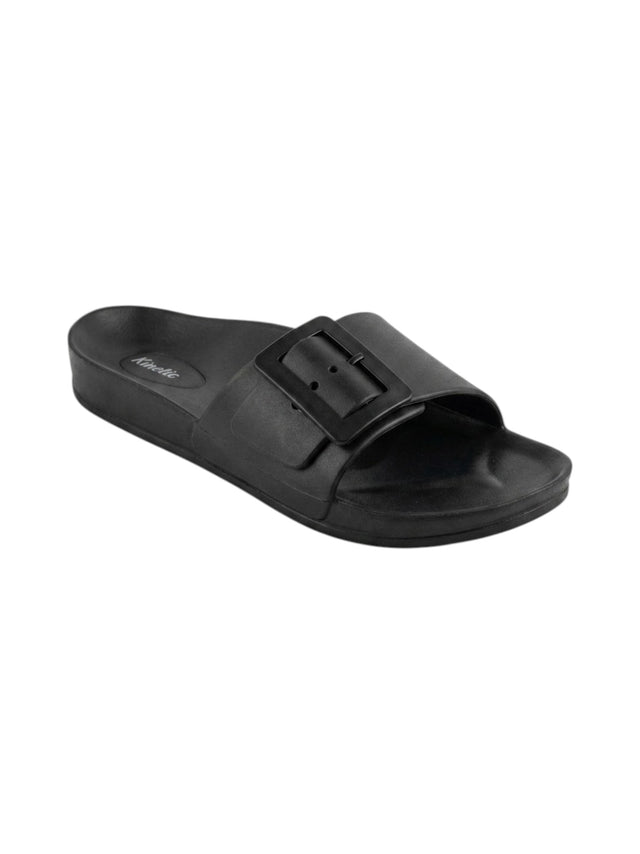Image for Women's Plain Slippers,Black