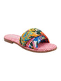 Image for Women's Colorblocked Sandals,Multi