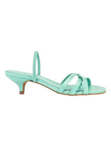 Image for Women's Plain Heeled Shoes,Turquoise Blue