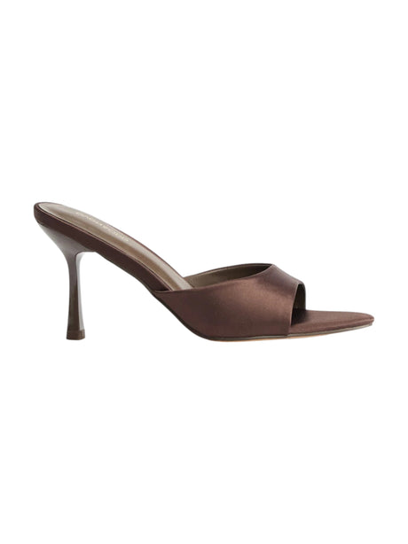 Image for Women's Plain Heeled Shoes,Dark Brown