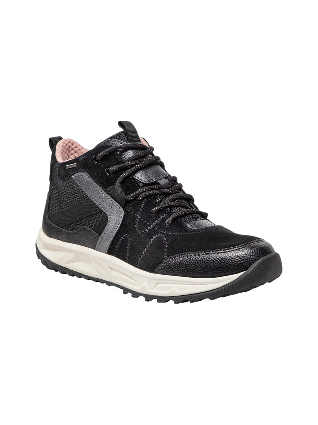 Image for Women's Plain High Top Shoes,Black