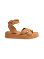 Image for Women's Plain Sandals,Brown