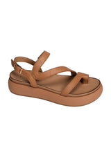 Image for Women's Plain Sandals,Light Brown