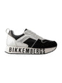 Image for Women's Logo Patched Shoes,Black/Silver