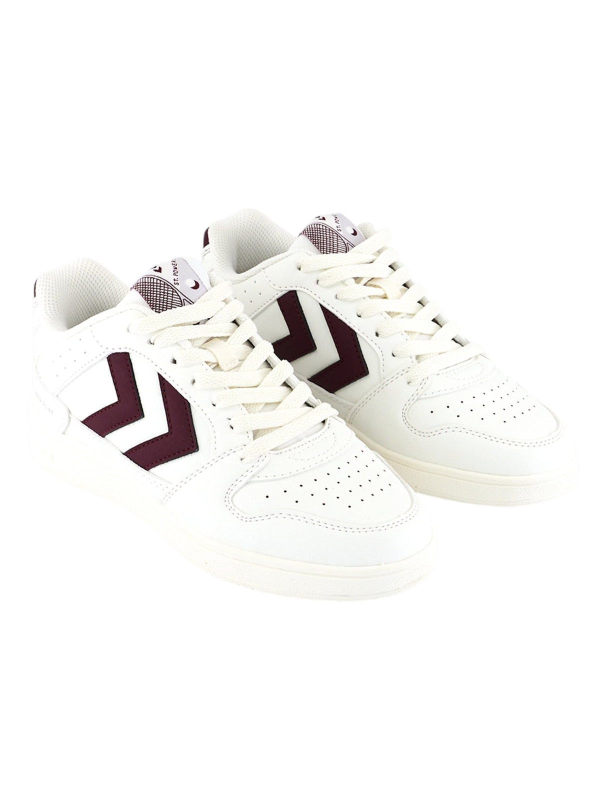 Image for Women's Textured Shoes,White/Burgandy