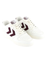 Image for Women's Textured Shoes,White/Burgandy