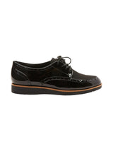 Image for Women's Plain Brogue Shoes,Black
