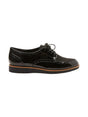 Image for Women's Plain Brogue Shoes,Black