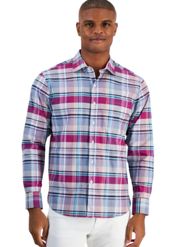 Image for Men's Printed Dress Shirt,Multi
