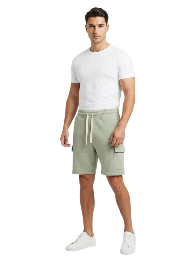 Image for Men's Plain Short,Light Olive