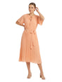 Image for Women's Plain Dress,Coral